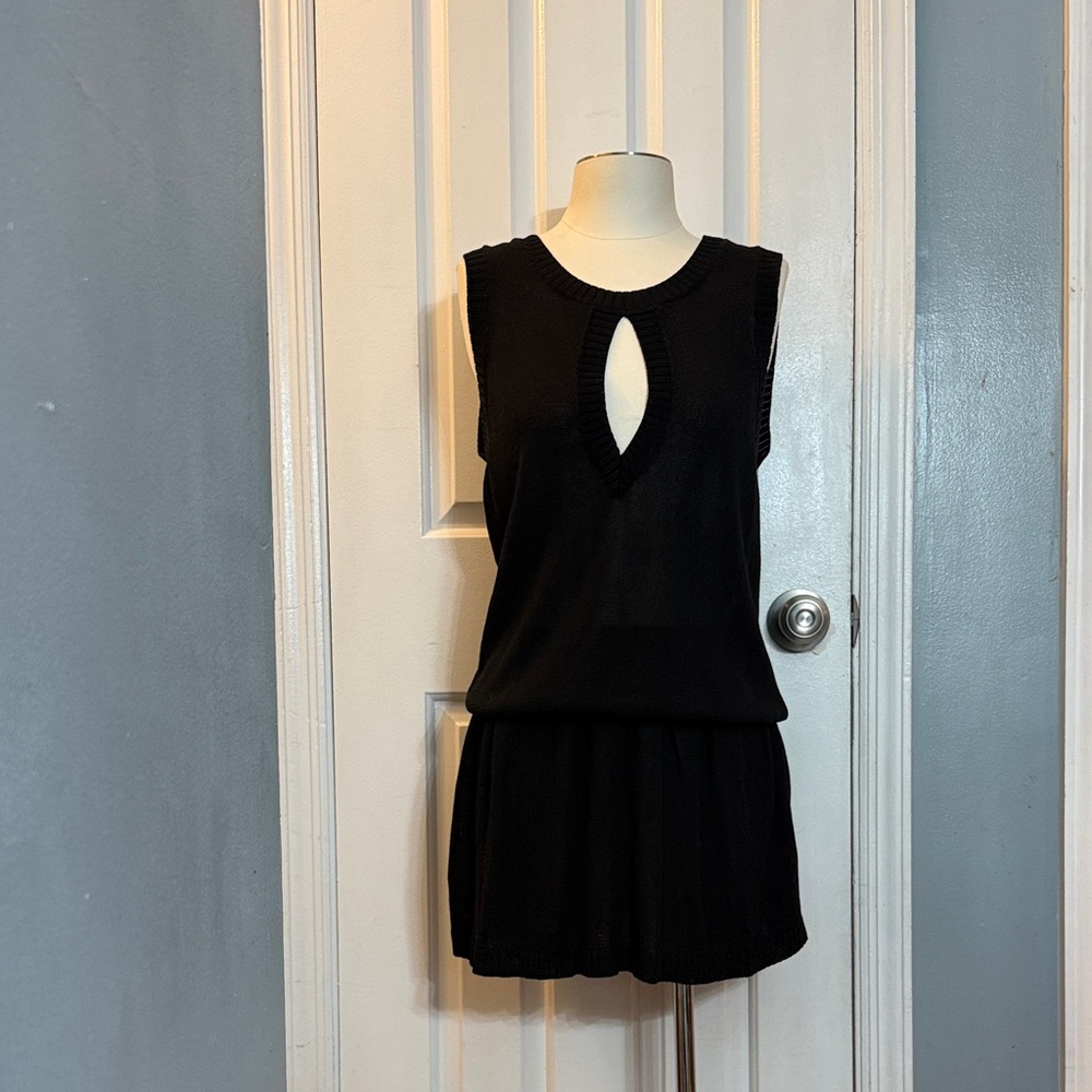 Nanette Lepore Sleeveless Black Dress